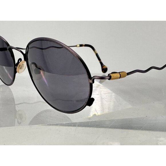 Ellen Tracy T200-11 Vintage Oval Sunglasses 52-19-140 Made In Austria (AB) main image 9